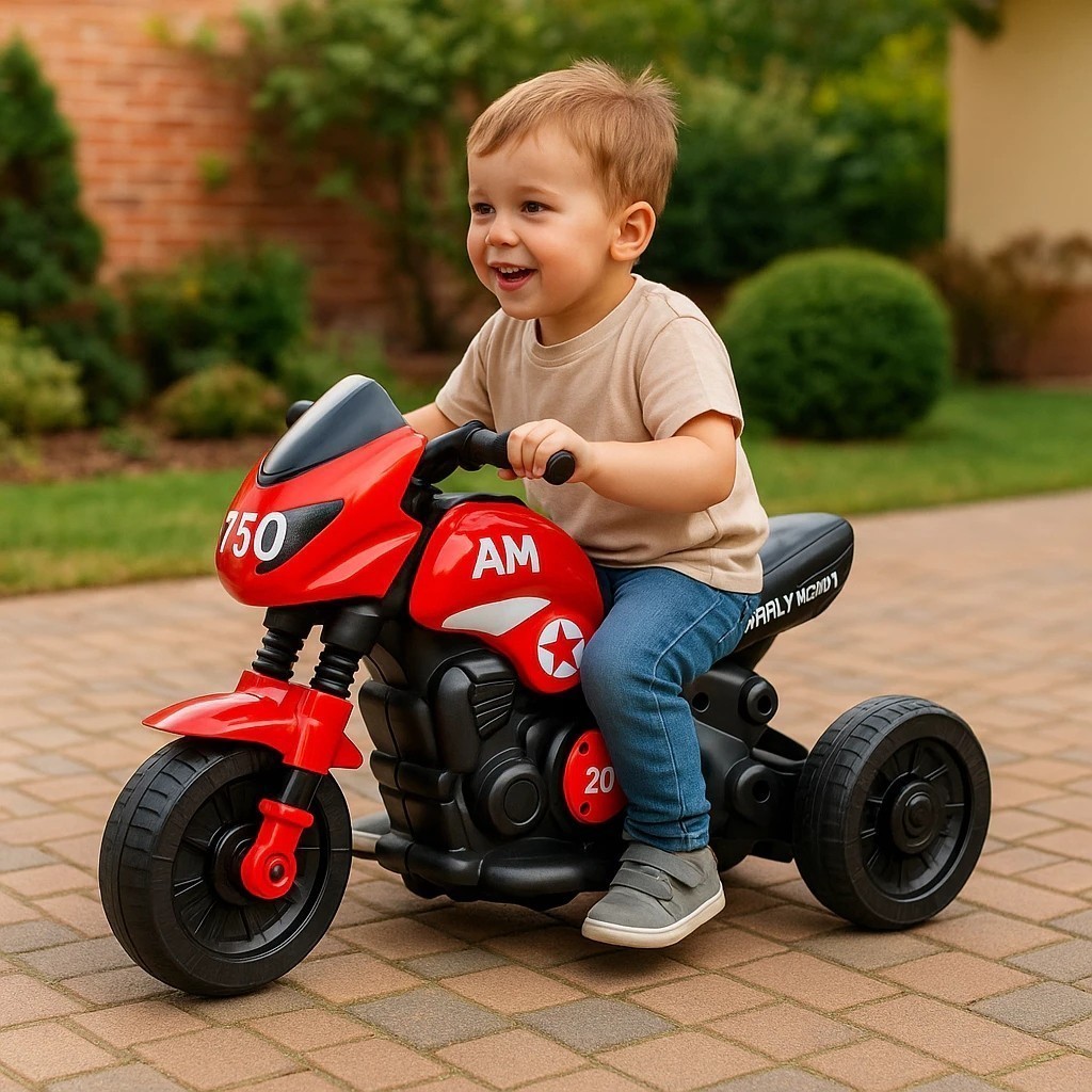 Mini Moto Elétrica Veículo Presente Acelera Criança Passeio Andador Carrinho Infantil Esportiva