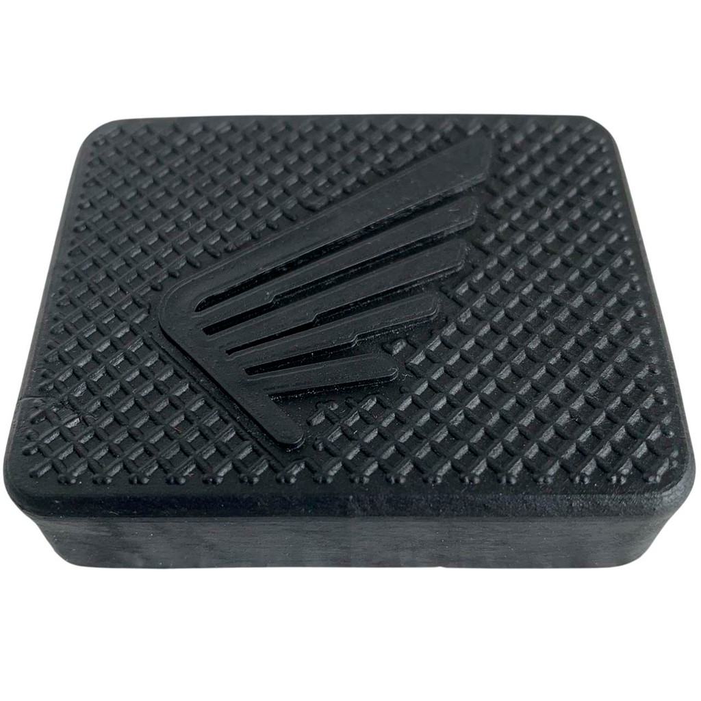 Fan 150 Modelo 2015 Borracha Pedal Freio Preto Capa Protetora Reforçada Emborrachada de Alta Durabilidade