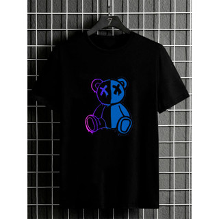 Camisa Estampada Unissex Camiseta Algodão Manga Curta Camiseta Gola Redonda 100% Algodão 30.1