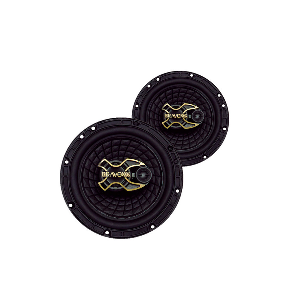 Alto Falante Bravox Gold B3X60G 6 Polegadas 100W RMS Triaxial 4 Ohms Bobina Simples Par em Oferta na Shopee