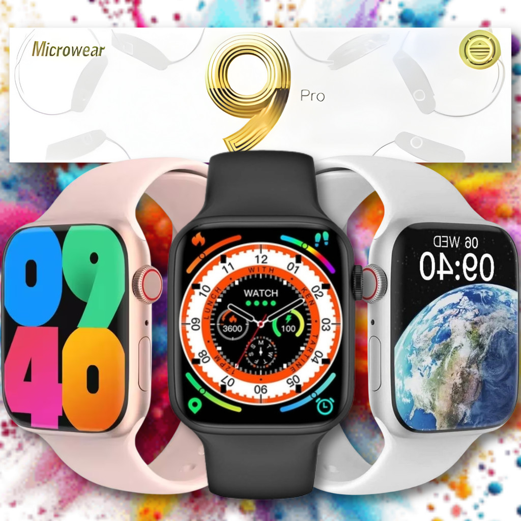 Smartwatch W59 Pro Série 9 Original 47mm com NFC Design Premium Desempenho Avançado Lançamento 2025