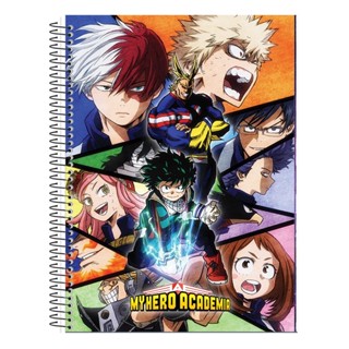 Caderno Personalizado Boku no Hero 10 Matérias ou 1 Matétia em Oferta na Shopee