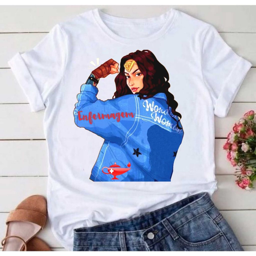 Camisa Tecnico de Enfermagem Enfermeira Enf Blusa 02 T-Shirt Camiseta  Blusa  Unissex DR