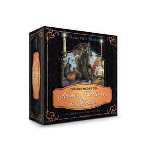 Livro O oráculo mágico dos animais familiares das bruxas - caixa com livro + 40 cartas - Livros Sorocaba