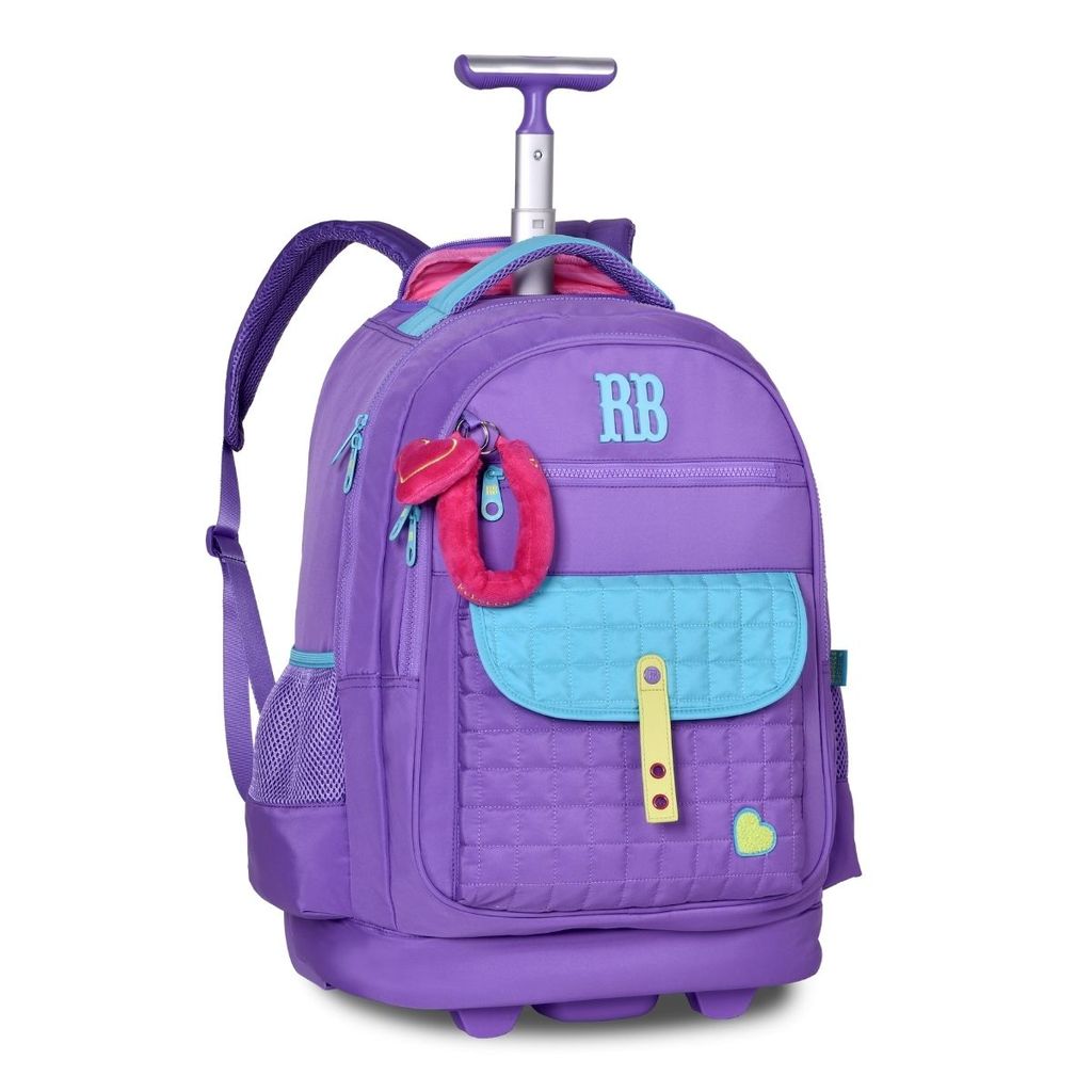 Mochila Carrinho Rebecca Bonbon Bolsa Escolar Feminina Moderna