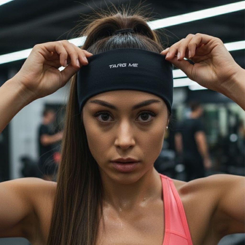 Faixa De Cabelo HeadBand Esportiva Feminina Acessórios Testeira Tiara De Cabelo