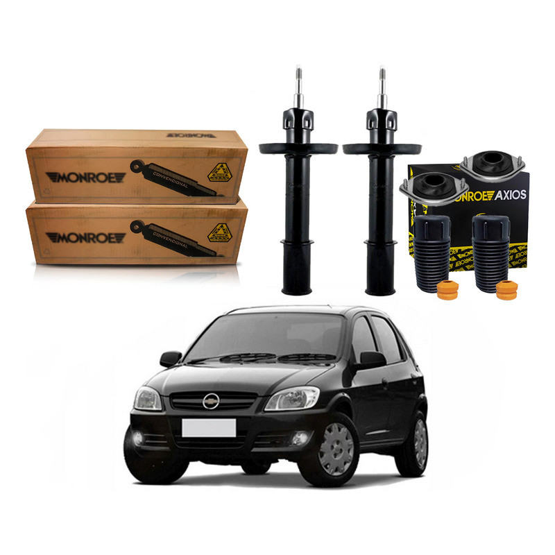 Kit Amortecedor Dianteiro Celta 1.0 2006 A 2012 em Oferta na Shopee