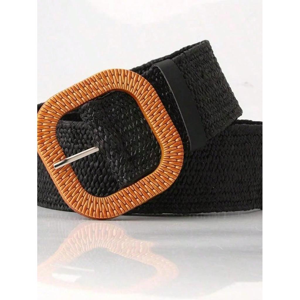 Cinto feminino de palha com elástico  moda verão  balada Festa boho chic em Oferta na Shopee