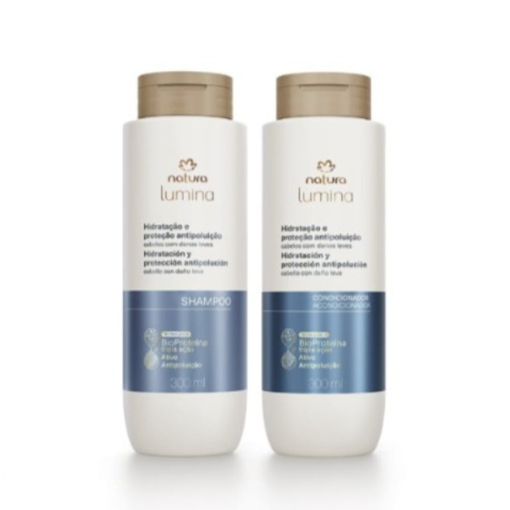 Kit Lumina Hidratação e Proteção Antipoluição
