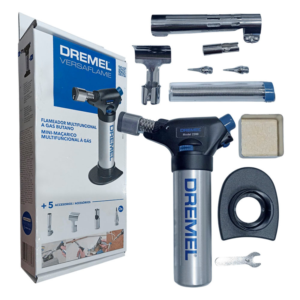 Dremel Versaflame 2200-4 Maçarico gás F013.220.0JA-00 - DREMEL