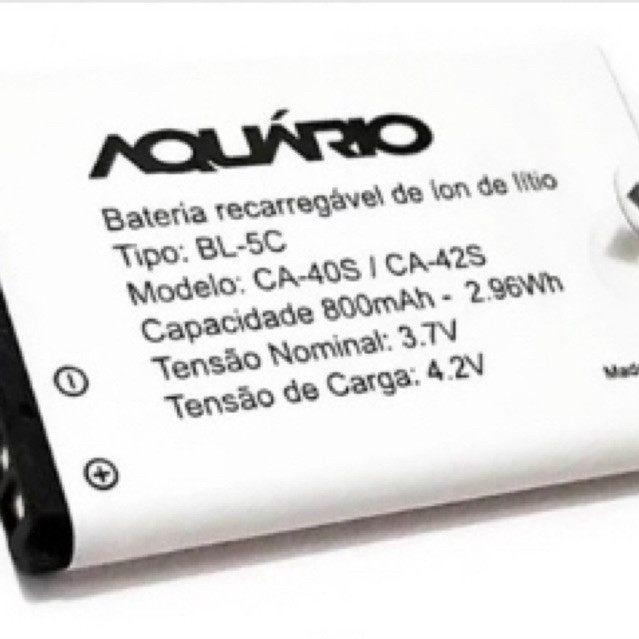 Ba-te-ria 800mah Bl5c Telefone Ca40 Ca42 Aquário