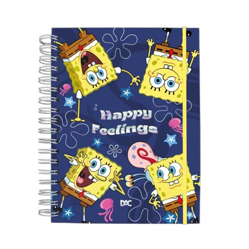 Caderno Smart Colegial Bob Esponja - DAC
