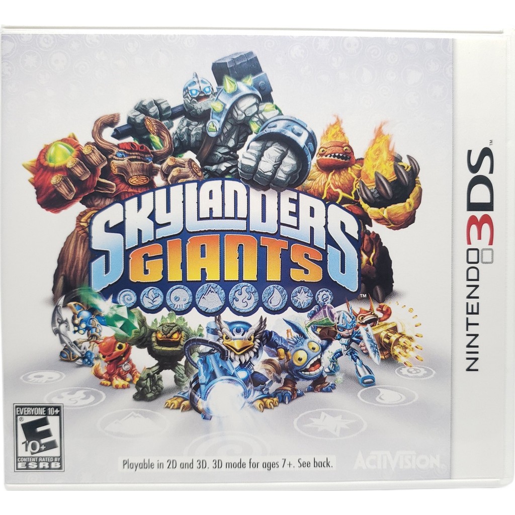Skylanders Giants 3DS Original Midia Fisic Nintendo Completo