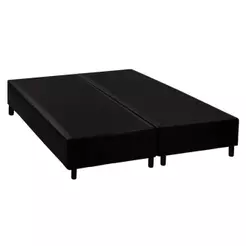Cama Box Base Universal Queen Corano Black (158x198x20) - Costa Rica