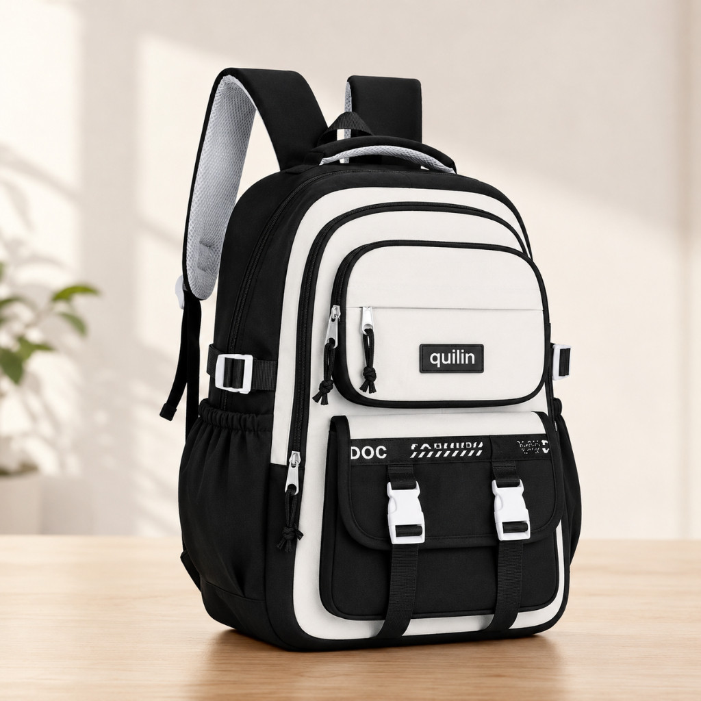 Mochilas Feminina e Masculina Impermeável Resistente Escolar Trabalho Faculdade Notebook Grande