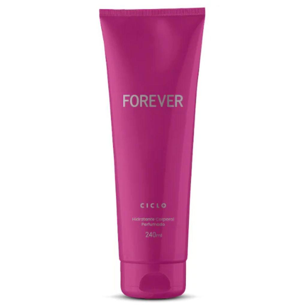 Loção Hidratante Forever Creme Corporal Feminino Perfumado 240ml Ciclo Cosmetico