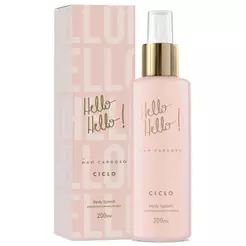 Body Splash Hello Hello Nah Cardoso 200ml Desodorante Corporal Ciclo Cosmeticos