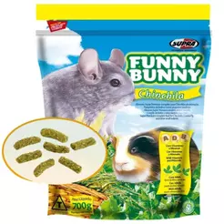 Ração Funny Bunny Chinchila Super Premium 700g Supra Pets