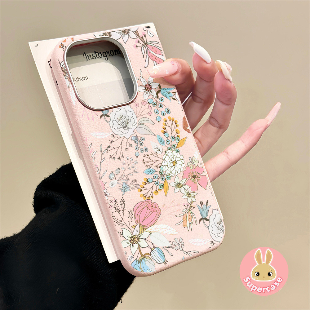 Capa Protetora Floral De Luxo Para Samsung Galaxy A07 A06 F06 M06 A05S M05 F05 A04S A04E M04 F04 A03 Core A03S M01S G 4G