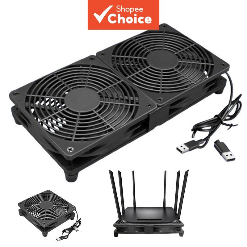 Ventilador De Refrigeração USB 120mm 240mm Silencioso DC 5V DIY PC Roteador Cooler Com Rede Protetora E Parafusos Para T