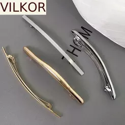VILKOR Feminino Acessórios Para O Cabelo Clipe Horizontal Temperamento Personalidade Headwear Estilo Coreano Wear