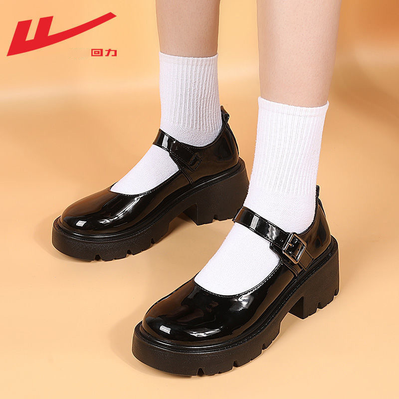 Puxar para trás sapatos femininos Mary Jane sapatos femininos 2026 novo estilo jk sapatos femininos únicos britânicos pe