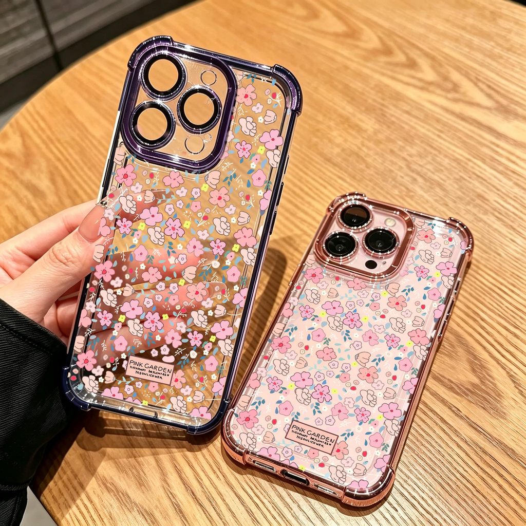 Retro Rosa Pequeno Floral Impresso Capa Para Samsung Galaxy S26 S25 S21 Ultra S24 S23 S22 S21 Plus S24 FE S25FE 5G Escud