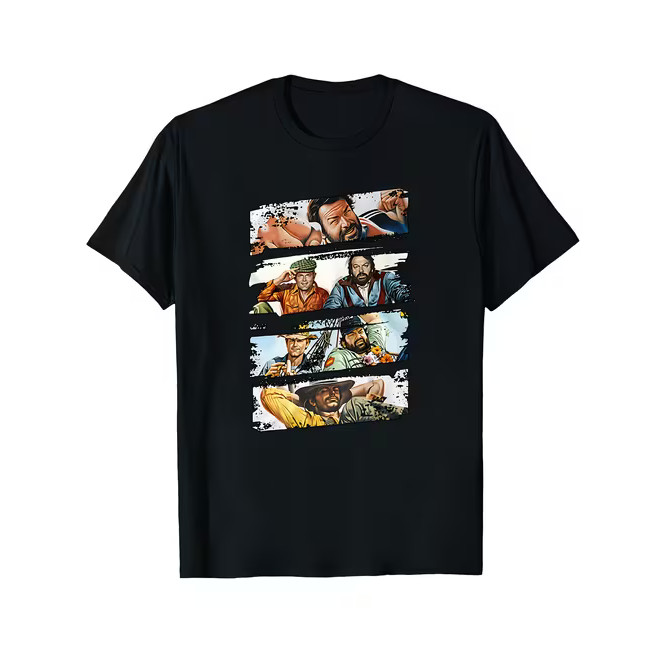 Camiseta Feminina Estampa Cinematica com Personagens Iconicos Confortavel Linda Estilosa Moda Feminina Casual