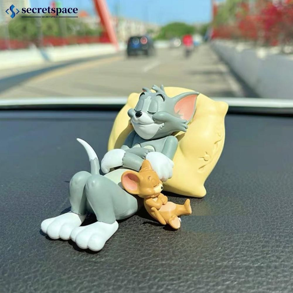 SECRETSPACE Cute Car Decoração De Interiores De Automóveis Mini Mouse Console Acessórios De Ornamentos G8Q7
