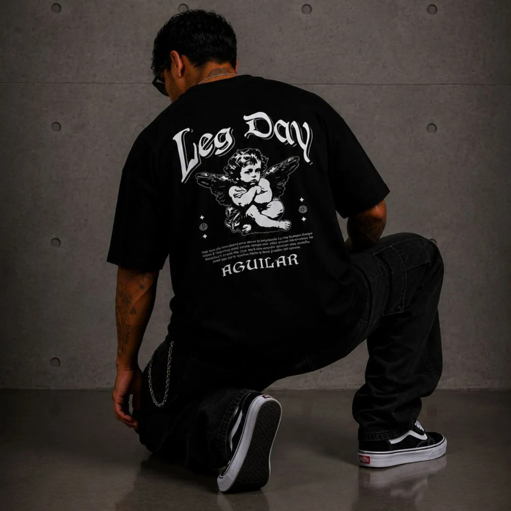 Camiseta Streetwear Masculina Heavy Duty Oversized Algodão