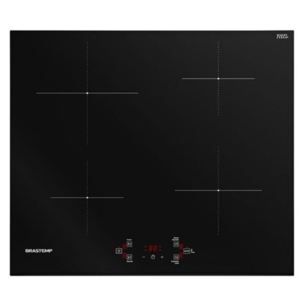 Cooktop Brastemp de Indução 4 Bocas Preto BDJ60BEBNA