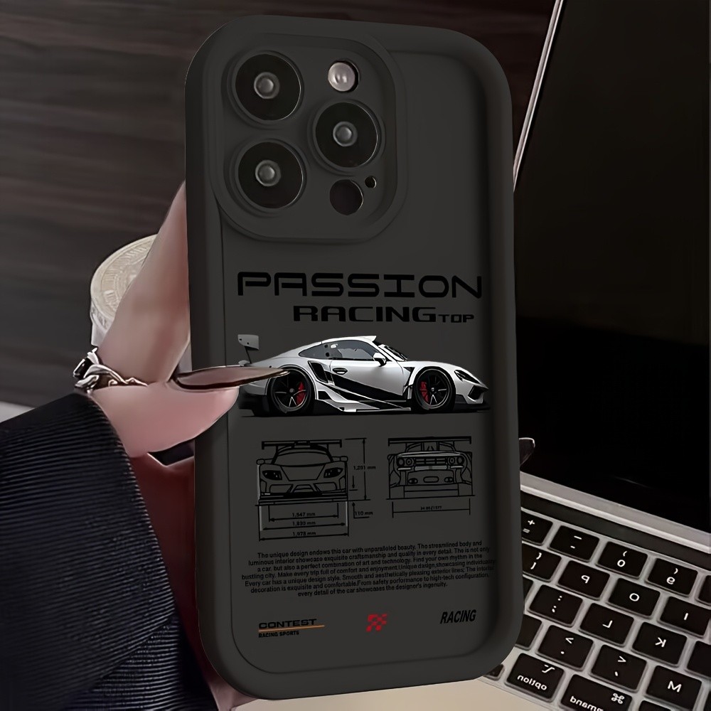 Corrida de carros Capinha Capa Anti-impacto Samsung S25 A55 S20 S23 FE S24 A07 A17 A26 A55 A15 A05S 