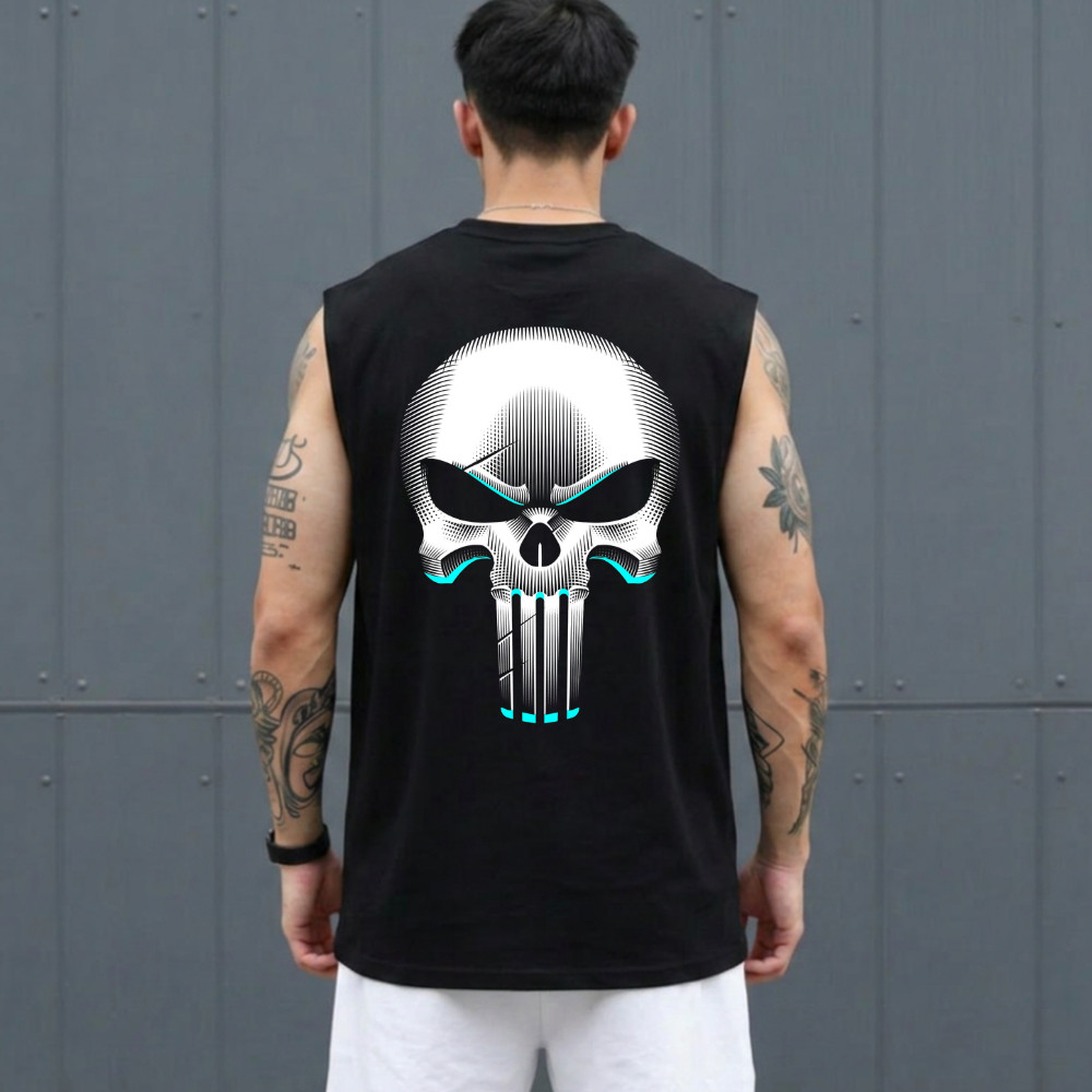 Regata Oversized Streetwear Algodão Confortavel Lançamento  de Alta Qualidade Masculina Masculina