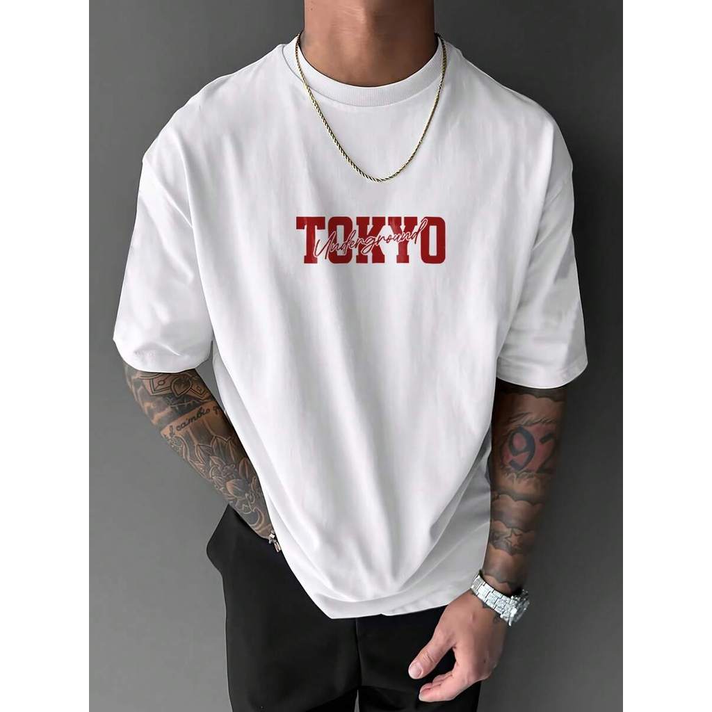 Camiseta Masculina Tokyo Underground Carro 100% Algodão Camisa Academia Unissex T-shirt envio rapido — imagem 2 de 2