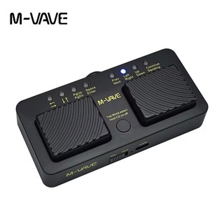 M-VAVE Cube Turner Pro Wireless BT Page Turner Pedal silencioso USB recarregável Instrumento musical Telefone