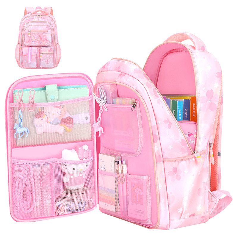 Lightweight Backpack Student Backpack Large Capacity Spine Protection Children Backpack