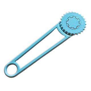 Cortador de Perfuração de Papelão Multifuncional, Perfurador Rotativo com Empunhadura Ergonômica para Embalagens, Rolos 