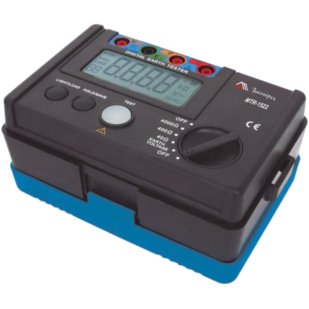 Terrômetro digital portátil MTR-1522 - Minipa