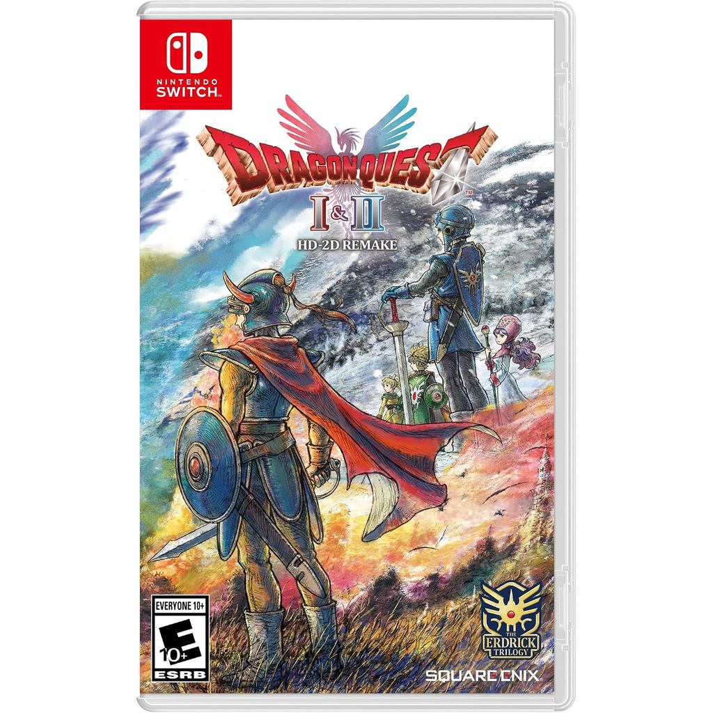 Dragon Quest I e II HD-2D Remake Switch Midia Fisica