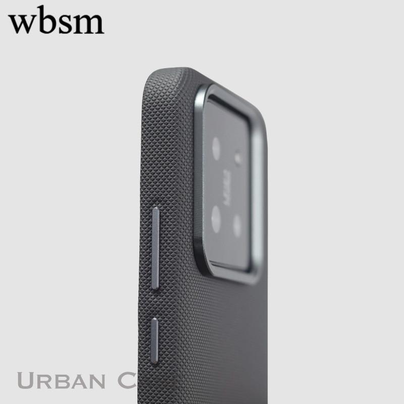 2026 Novo estilo capa urbana com padrão de diamante sucção magnética de couro ad