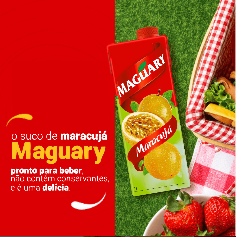Maguary Refresco Maracujá TP 1L — imagem 2 de 2
