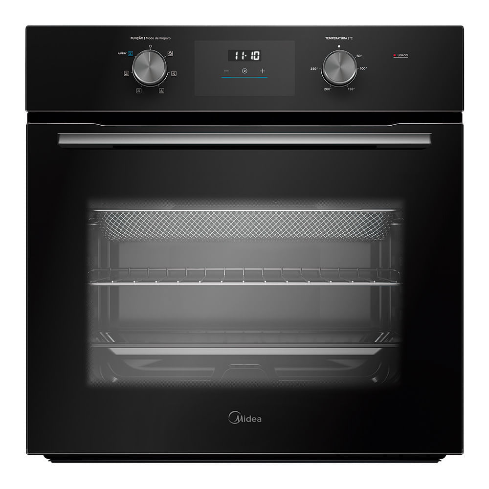 Imagem Forno Elétrico de Embutir 68L Digital com Air fryer Midea