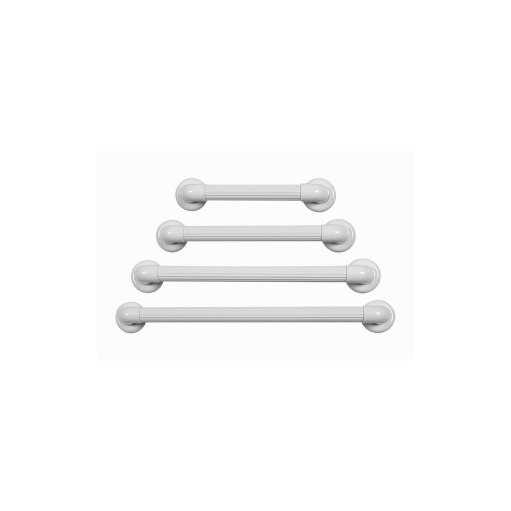 Barra De Apoio Acessibilidade 60cm Reta Em Pvc Astra Branca