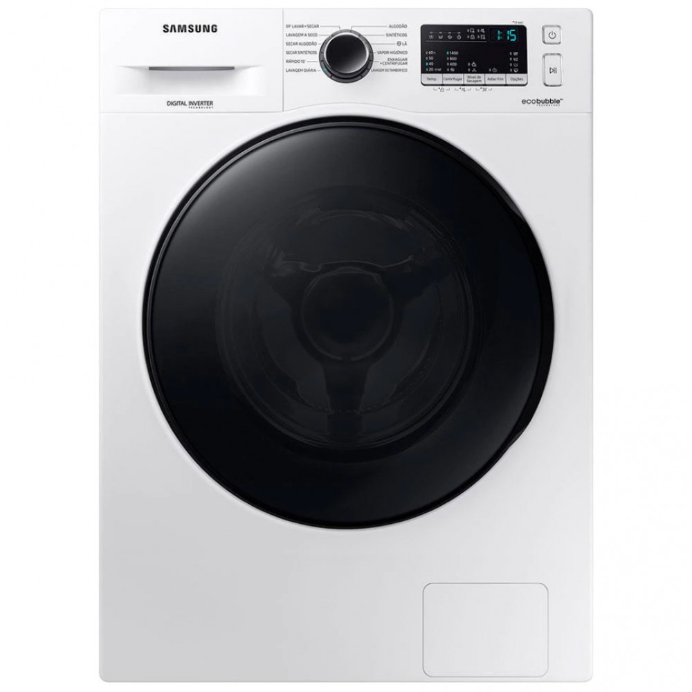 Lava e Seca Samsung WD11A 3 em 1 com Ecobubble e Lavagem a Seco 11kg