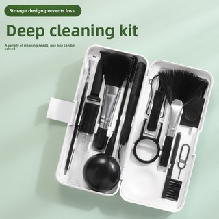 Suprimentos de limpeza de computador para tela de teclado, Kit de limpeza multifuncional Q19 19 em 1 caneta de limpeza d