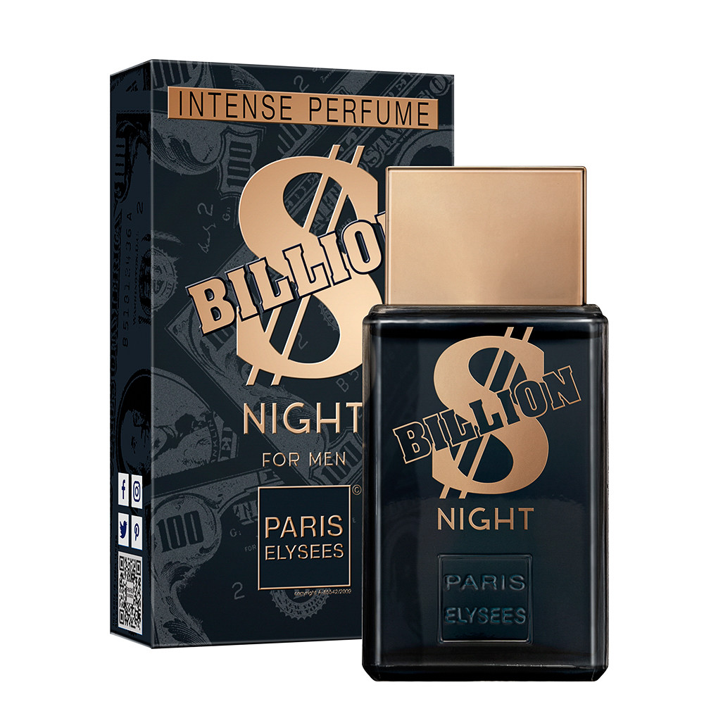 Perfume Paris Elysees Billion Night Masculino EDT 100ml