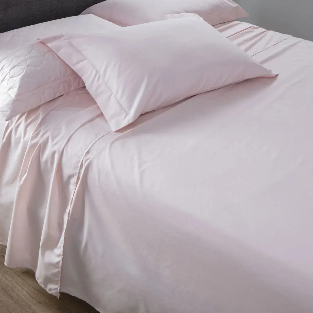 Jogo De Cama Solteiro Vida Bela 200 Fios Rose Kacyumara 3pçs Jogo De Cama