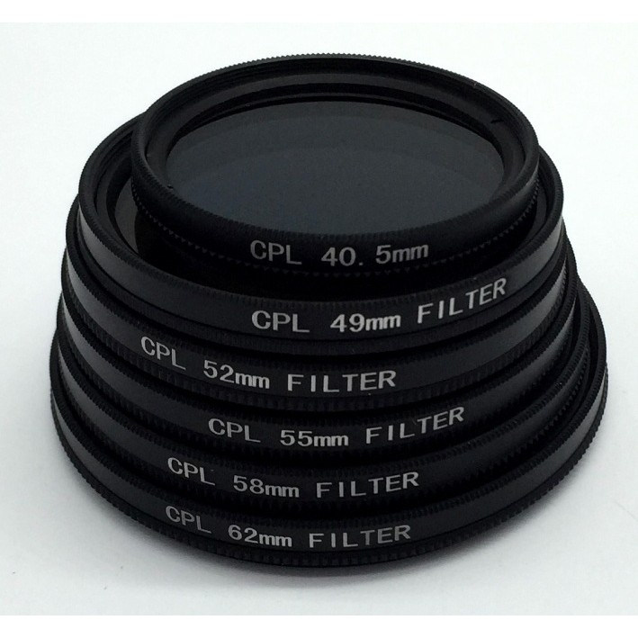 Polarizador CPL Neutro 30.5/37/40.5/49/52/55/58/62/67/72/77/82