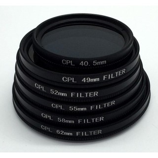 Polarizador CPL Neutro 30.5/37/40.5/49/52/55/58/62/67/72/77/82