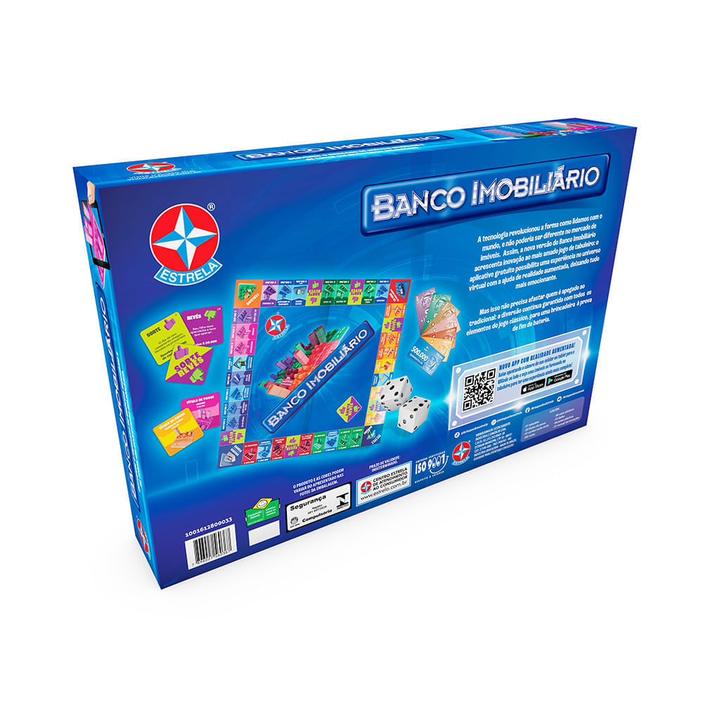 Jogo de Tabuleiro - Banco Imobiliário - Realidade Aumentada - Estrela — imagem 2 de 2